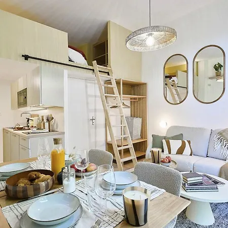Le Ferronnier - 4 Pers - Mezzanine - Lille 13 Min Apartment *